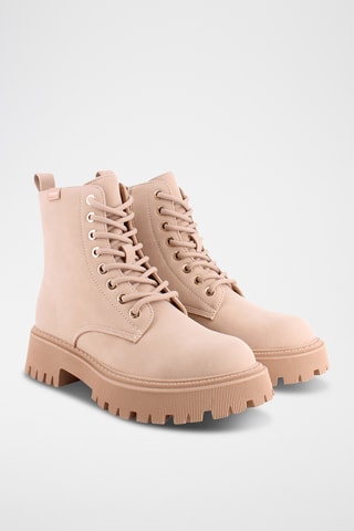 Bottines plateformes - Beige