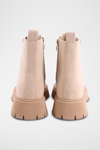 Bottines plateformes - Beige
