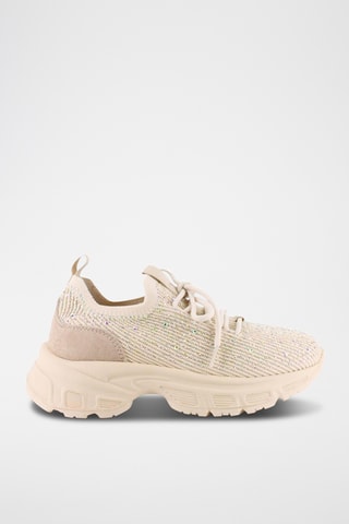 Tennis plateformes - Beige