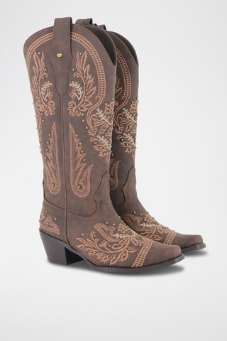 Bottes - Marron foncé