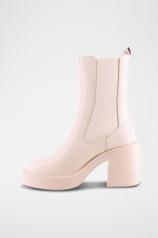 Bottines Chelsea - Beige