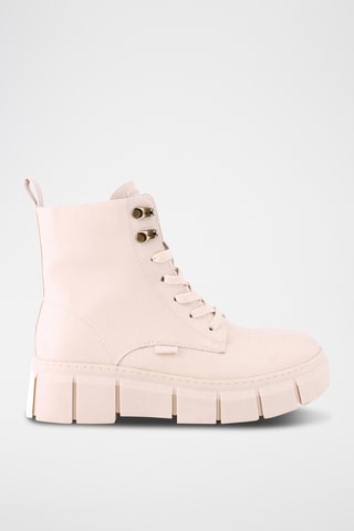 Bottines plateformes - Beige