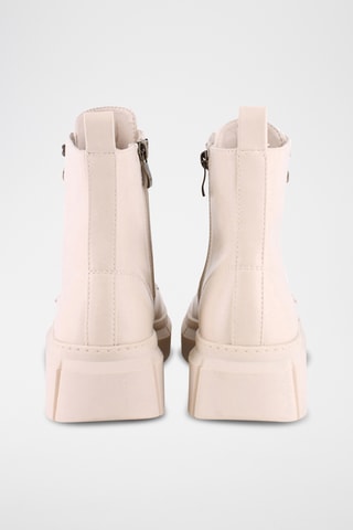 Bottines plateformes - Beige