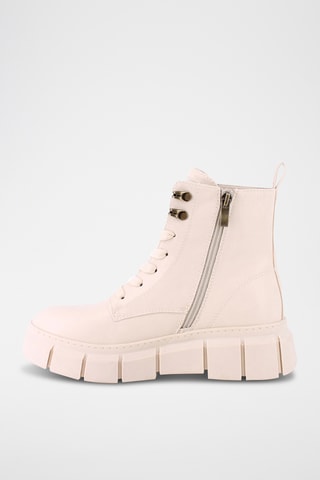 Bottines plateformes - Beige