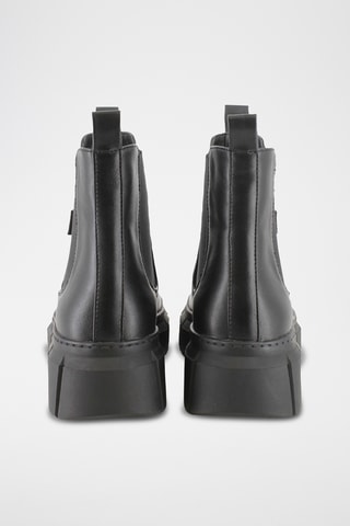 Bottines Chelsea plateformes - Noir