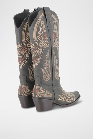 Bottes - Taupe et beige