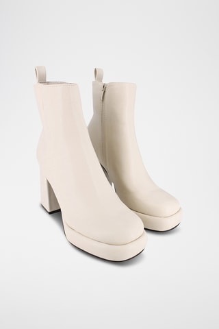 Bottines - Beige