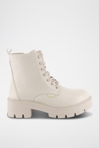 Bottines plateformes - Beige