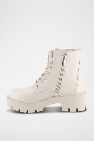 Bottines plateformes - Beige