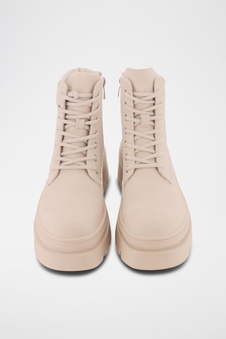 Bottines plateformes - Beige
