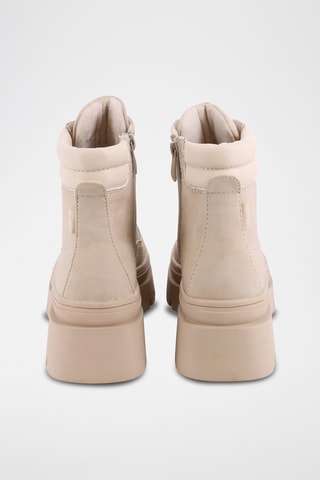 Bottines plateformes - Beige