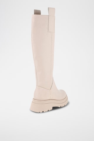 Bottes plateformes - Beige