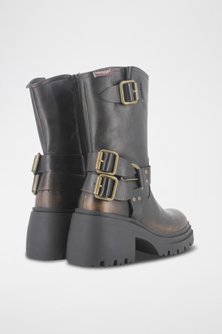 Bottines - Marron et noir