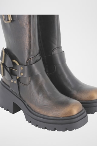 Bottines - Marron et noir