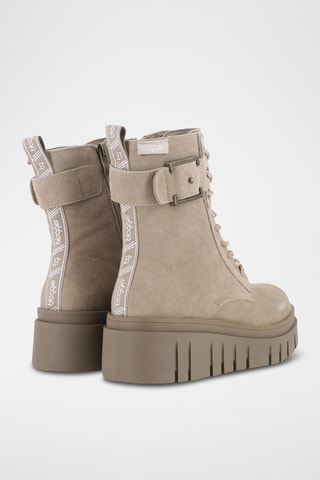 Bottines plateformes - Beige