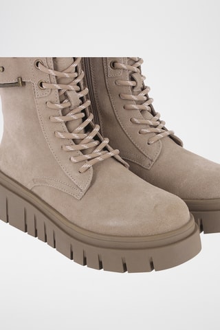 Bottines plateformes - Beige