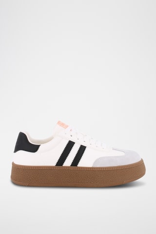 Baskets plateformes - Blanc