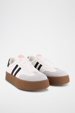 Baskets plateformes - Blanc