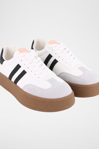 Baskets plateformes - Blanc