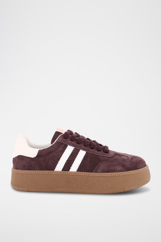 Baskets plateformes - Marron