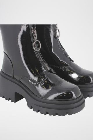 Bottines vernies - Noir