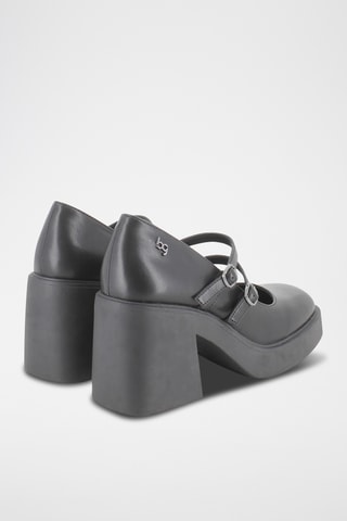 Babies à talons - Noir