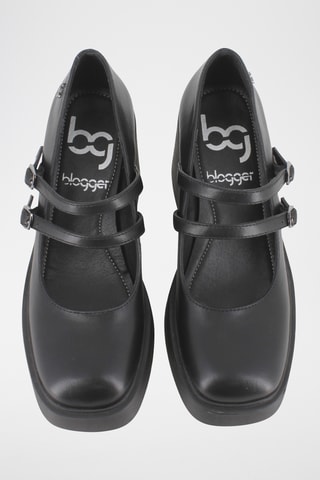 Babies à talons - Noir