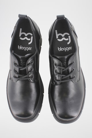 Derbys à talons - Noir