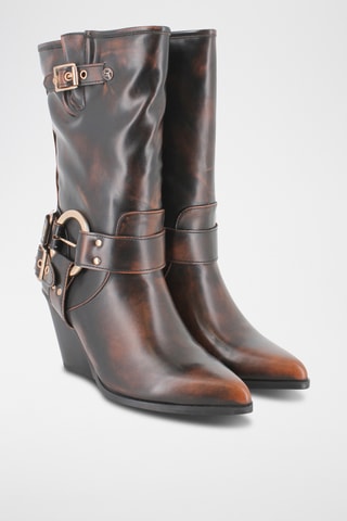 Bottines - Marron
