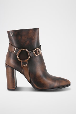 Bottines - Marron