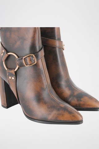Bottines - Marron