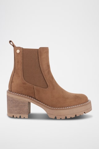 Bottines Chelsea - Beige