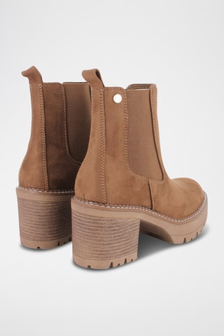 Bottines Chelsea - Beige