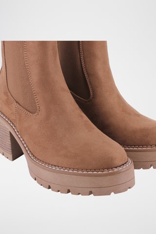 Bottines Chelsea - Beige