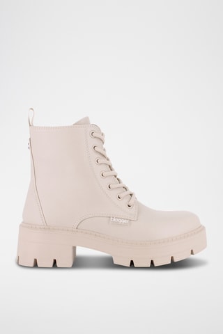 Bottines - Beige et taupe