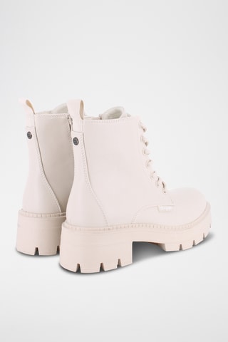 Bottines - Beige et taupe