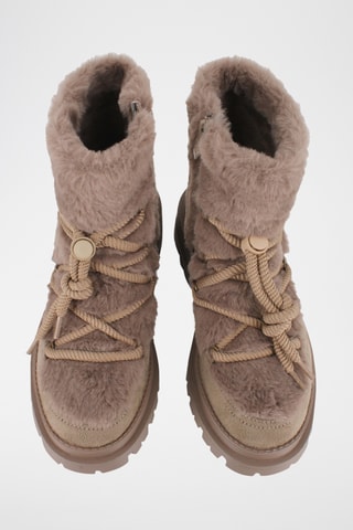 Bottines fourrées - Taupe