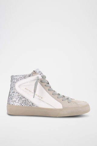 Baskets montantes - Blanc