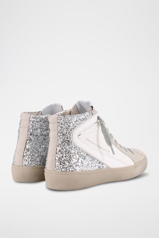 Baskets montantes - Blanc