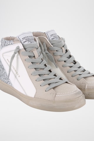 Baskets montantes - Blanc