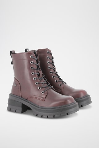 Bottines - Bordeaux