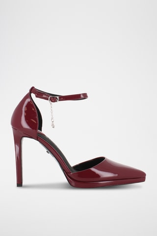 Escarpins vernis - Bordeaux