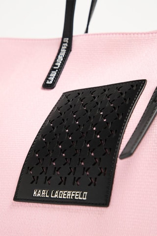 Bolso shopper - Rosa y negro