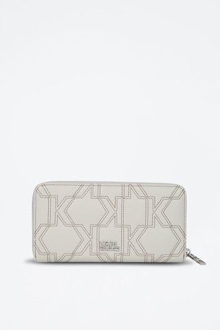 Cartera de piel - Blanco