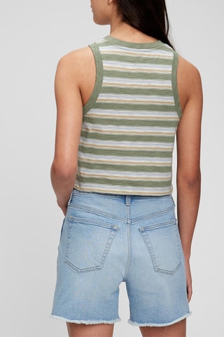 Camiseta de tirantes de algodón orgánico - Verde