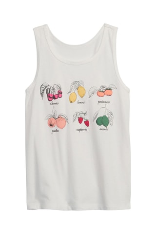 Camiseta de tirantes - Blanco