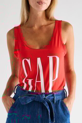 Camiseta de tirantes - Rojo