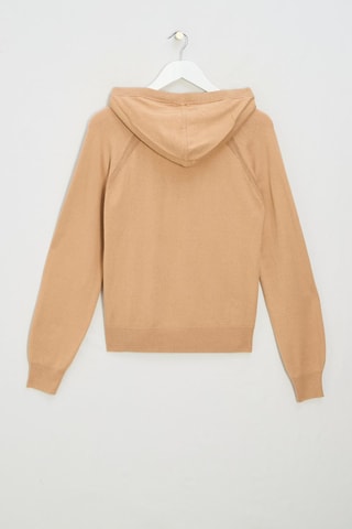 Jersey con capucha - Marrón claro