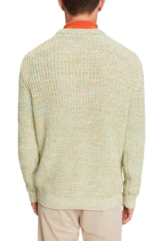 Jersey - Turquesa jaspeado y beige