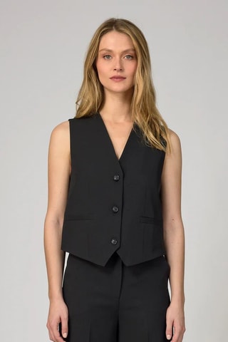 Chaleco de traje - Negro